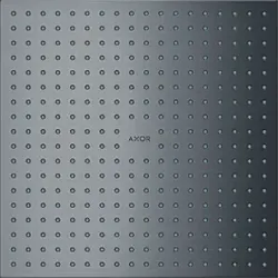 hansgrohe Axor Kopfbrause 35321340 Decke, UP-Installation, brushed black chrome