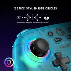 GameSir Nova Wireless Controller Retro White für Nintendo Switch