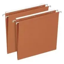 Elba Dossiers suspendus DEFI FLEX, pour tiroir, fond 30 mm orange, carton kraft 230 g/m2, entr'axe: 330 m