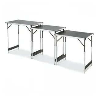 Böttcher-AG Tapeziertisch 95925015, klappbar, 100 x 60 cm, höhenverstellbar, 3 Stück