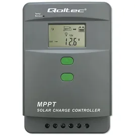 Qoltec Laderegler, Solarregler MPPT mit Temp.-Sensor 60A
