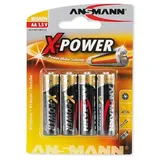 Ansmann X-POWER Mignon AA - Batterie 4 Stück