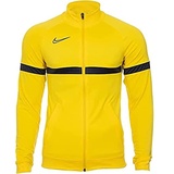 Nike Academy 21 Knit Track Jacket Trainingsjacke, Tour Yellow/Black/Anthracite/Black, XXL