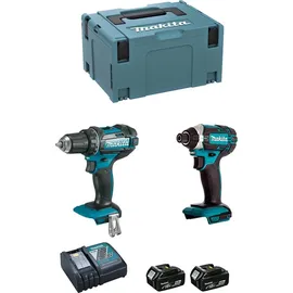 Makita DDF482 + DTD152 inkl. 2 x 4,0 Ah + Makpac 3