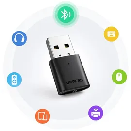 UGREEN Bluetooth 5.0 Schwarz