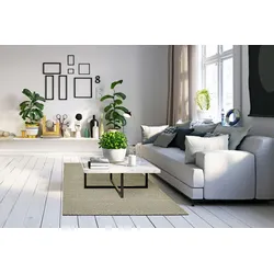Wollteppich MY HOME "Kappelen", beige (greige), B:230cm H:10mm L:160cm, Wolle, Teppiche, Uni-Farben, Kurzflor, 100% Wolle