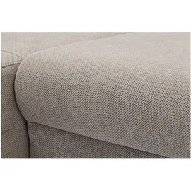 ti'me Ecksofa, Grau, Textil, 3-Sitzer, Füllung: Schaumstoff, Ottomane rechts, seitenverkehrt montierbar, L-Form, 223x148 cm, Rücken echt, Wohnzimmer, Sofas - Couches, Wohnlandschaften, Ecksofas