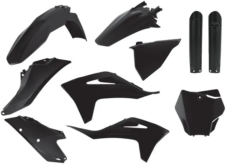POLISPORT Gas Gas TM Schwarz Kunststoff Bausatz, schwarz