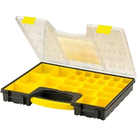 Stanley Organizer Profi 25 Fächer schwarz/transparent 42,20 x 5,20 x 33,40 cm