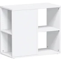 Geramöbel Flex Aktenregal 80,0 x 40,0 x 72,0 cm weiß