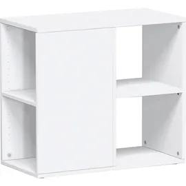 Geramöbel Flex Aktenregal 80,0 x 40,0 x 72,0 cm weiß
