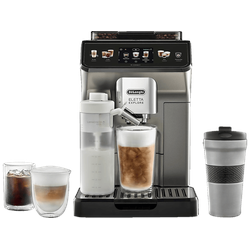 DELONGHI Eletta Explore Cold Brew ECAM450.86.T - über 50 heiße und kalte Rezepte Kaffeevollautomat Titan