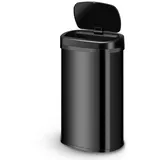 Juskys Automatik Mülleimer mit Sensor - Schwarz