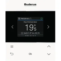 Buderus RC220 kabelgebundene System-Fernbedienung für Logamatic BC400