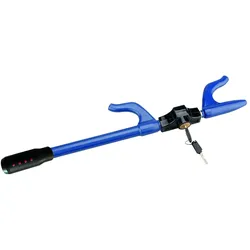 OLYMPIA LKL 107 Lenkradkralle mit LED Diebstahlsicherung Lenkradsperre