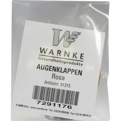 AUGENKLAPPE rosa 1 St