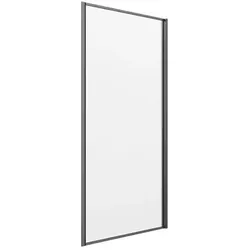 sanibel 1001-Trennwand zu Faltwand 750x1400mm silber/Aquaperl