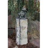 Rottenecker Gartenfigur Bronzefigur "Froschkönig Ratomir" als Wasserspeier