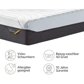 Tempur TEMPUR® Tempur Pro® Plus Matratze Medium Firm Hybrid CoolQuilt Taschenfederkern 100 x 200 cm