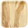 Papstar Teller Palmblatt eckig 18 x 18 cm 6 St. Natur