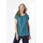 GOLDNER Elegante Viskosebluse mit Glitzer Blau 42