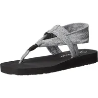 Skechers Meditation Studio Kicks, Damen Sandalen, Grau (GRY), 36 EU - 36 EU
