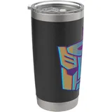 Transformers 3D Doppelwandiger Edelstahl-Thermobecher