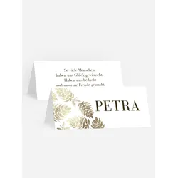 Tischkarten Hochzeit selbst gestalten mit Spruch und Fotos im Onlinedesigner bei Meine-Kartenmanufaktur.de
