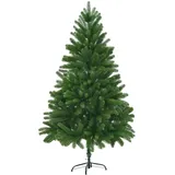 vidaXL Künstlicher Weihnachtsbaum Naturgetreue Nadeln 210 cm Grün