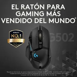 Logitech G502 Hero Gaming Maus schwarz