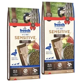 Bosch Tiernahrung HPC Sensitive Ente & Kartoffel 2 x15 kg