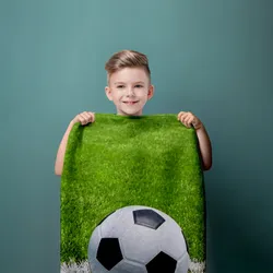 Fußball Duschtuch Badetuch Handtuch Strandtuch 70 x 140cm