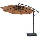 NETSPA Sonnenschirm Beige 250x250 cm