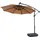 NETSPA Sonnenschirm Beige 250x250 cm