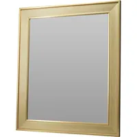 VILDE Home Styling Collection Wandspiegel, Gold, Kunststoff, 49.5x59.5x2.2 cm,