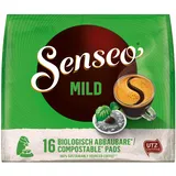 Senseo Kaffeepads Mild, Feiner und Samtweicher Geschmack, Kaffee, neues Design, 6er Pack, 6 x 16 Pads