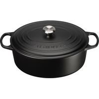 Le Creuset Signature Bräter 35 cm oval schwarz