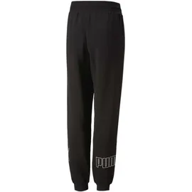 Puma High-Waist Jogginghose Schwarz 152