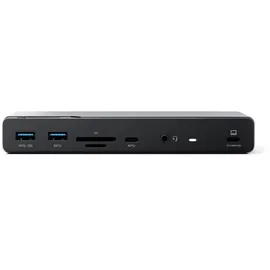 Alogic DV4 Universal Quad Display Docking Station Space Grey