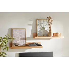 OTTO home Wandregal Silkeborg 90 x 17 x 16 cm Beige