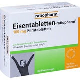 Ratiopharm Eisentabletten-ratiopharm 100mg Filmtabletten