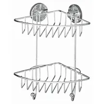 Wenko Vacuum-Loc Stahl, chrom, 2 Etagen