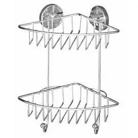 Wenko Vacuum-Loc Stahl, chrom, 2 Etagen