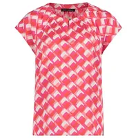Betty Barclay Casual-Bluse mit Muster Rot/Weiß,40 | 40