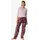 SCHIESSER Pyjamahose Mix & Relax Rot 44