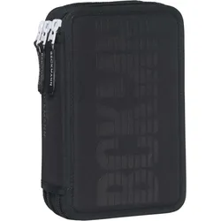 Beckmann 3-Fächrige Federmappe Black