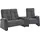 exxpo - sofa fashion 3-Sitzer EXXPO - SOFA FASHION "Tivoli, Kinosofa mit Relaxfunktion, mit Ablagetisch und Stauraum", grau, B:258cm H:109cm T:152cm, Sofas, bequem und komfortabel, hohe Rückenlehne