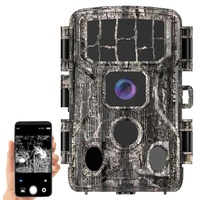 VisorTech Tierkamera: WLAN-4K-UHD-Wildkamera, PIR, Nachtsicht, inklusive Akku-Solarpanel (Garten Kamera, Fotofalle Wildkamera, Überwachungskamera mit Infrarot)