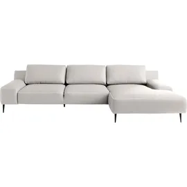 Designwerk Eckcouch Leder 3-Sitzer Weiß