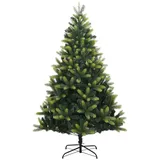 vidaXL Künstlicher Weihnachtsbaum Klappbar mit Ständer 240 cm